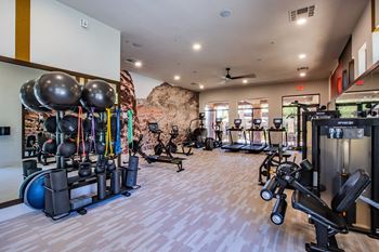 Centennial at the 5th apartments fitness center